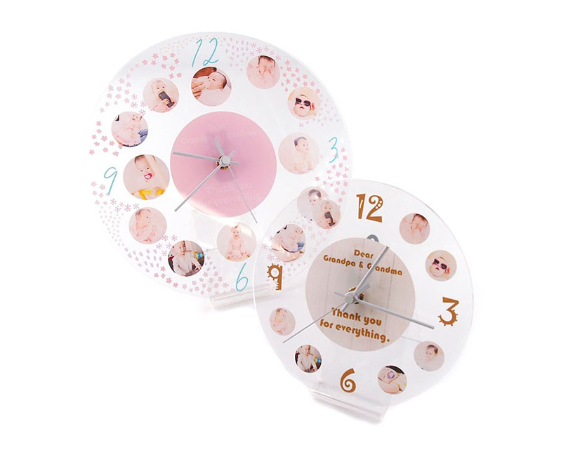 アクリル時計 | アクリルキーホルダー・同人グッズの作り方・印刷