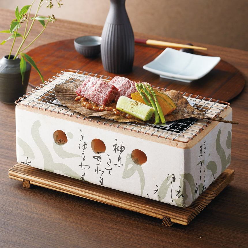 長角飛騨コンロ（大）白 – YOUBI.shop【用美公式オンライン】