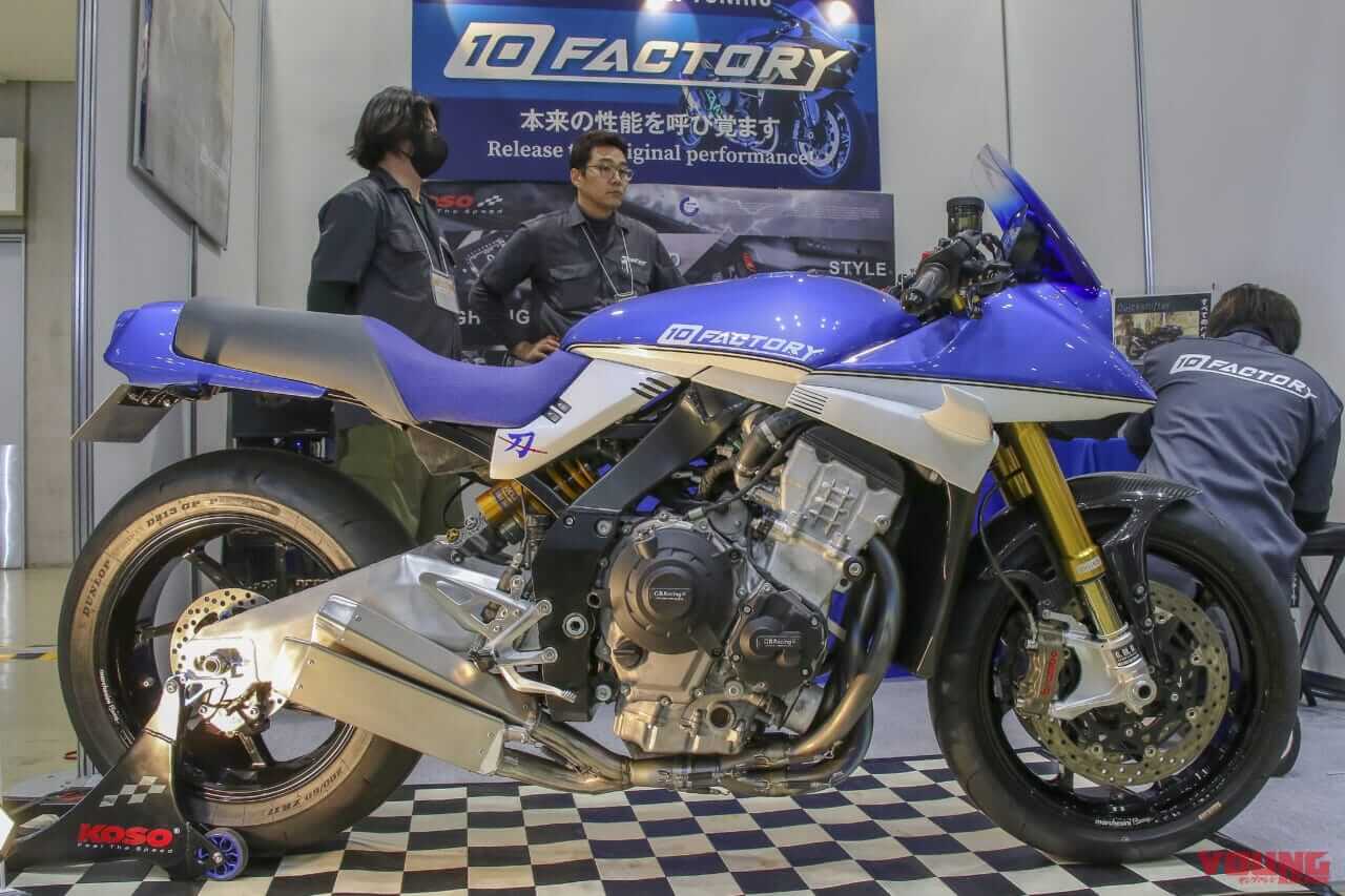 スズキ カタナのメーターに救世主?! カワサキエンジンのカタナが装着し