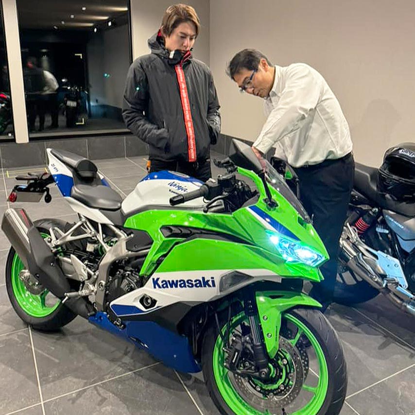 画像 No.6/7] 青汁王子が『ニンジャZX-4RR 40thアニバーサリー