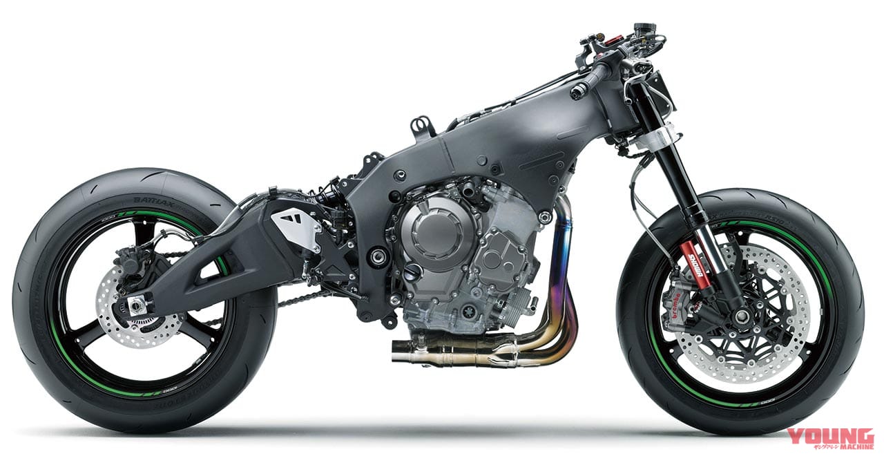 画像 No.2/21] ニンジャZX-25Rの車体は”初物＆最強”尽くし【1クラス上