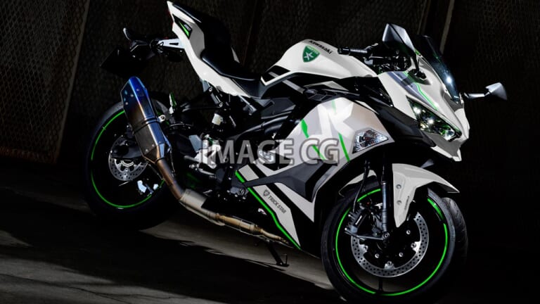 ニンジャZX-25R トリックスター製フルパワーキットで日本仕様も50ps
