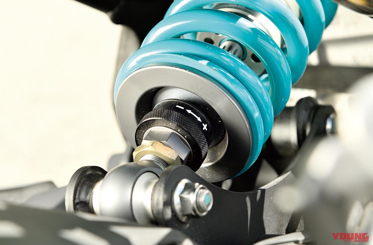 画像 No.7/9] ニンジャZX-25Rカスタム最前線〈リヤサス〉ナイトロンR3