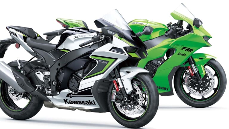 カワサキ「ニンジャZX-10R／10RR」2023年モデル登場！ 優れた空力特性