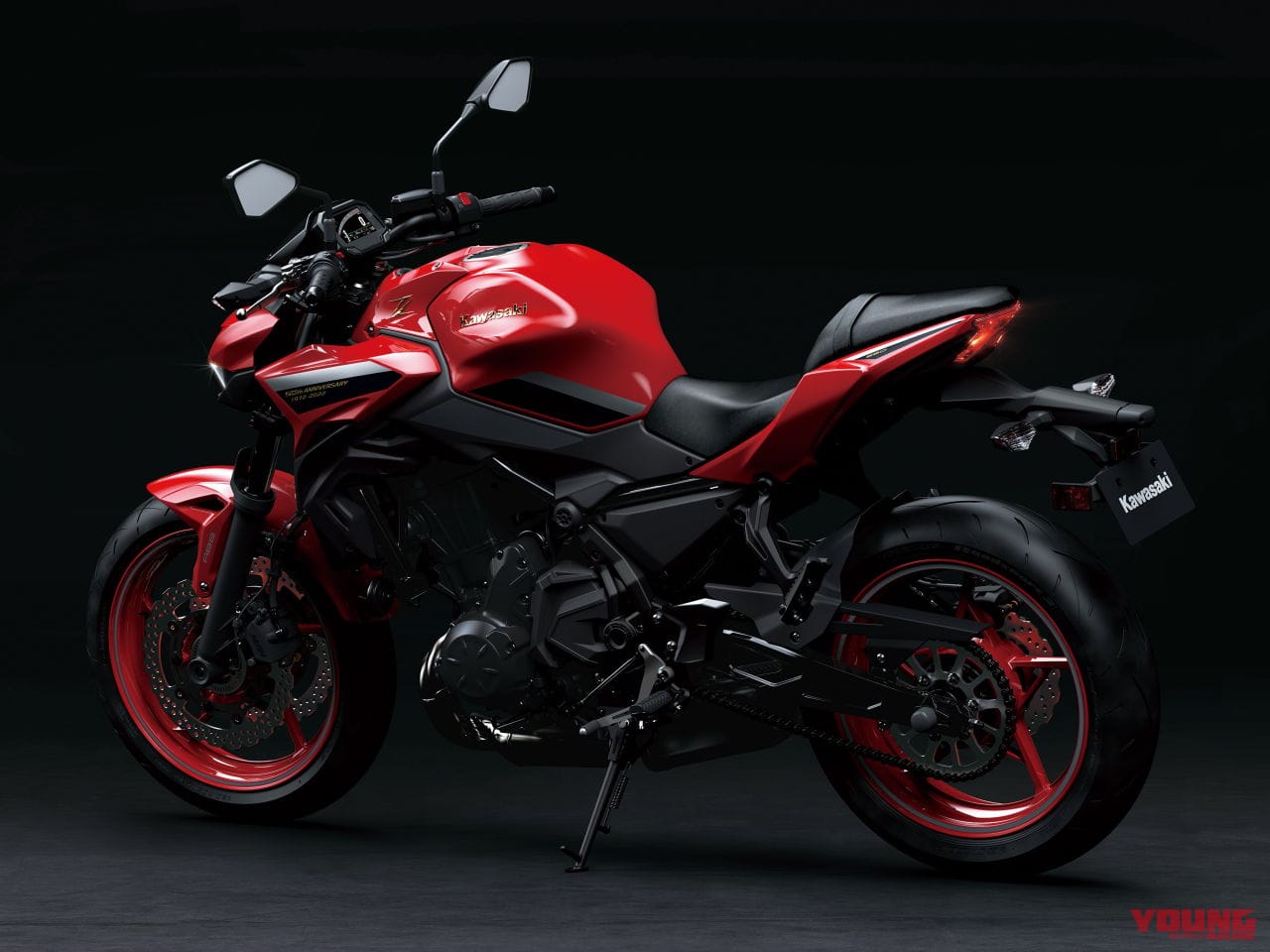 画像 No.11/11] カワサキ、通常の3倍速そうな「Z650 50周年モデル」を