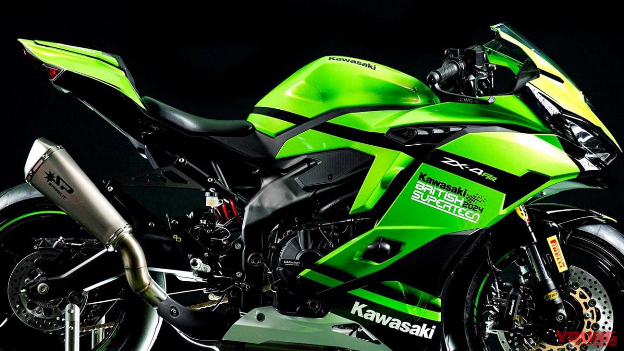 カワサキ Ninja ZX-4RRで勝利すると「Ninja ZX-6R」がもらえる!! 英国
