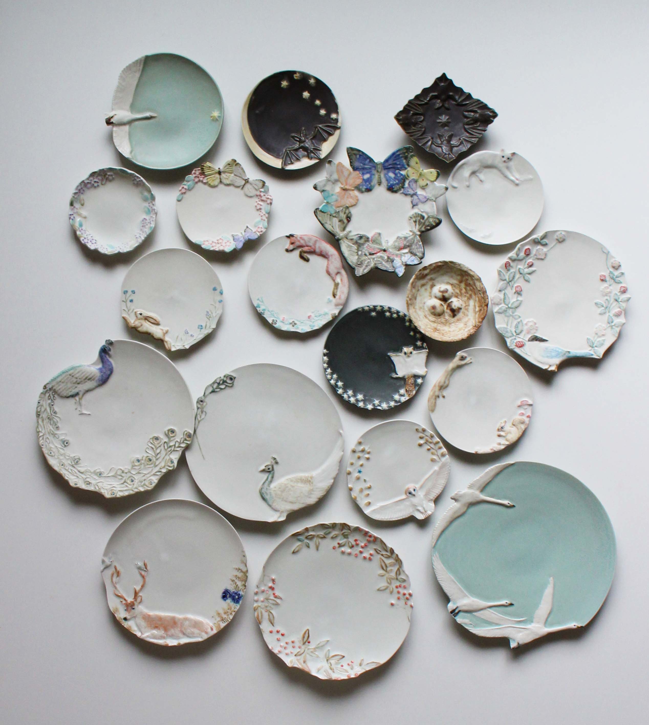 季節の花や動物たちが優しく語りかけてくれているみたい…「うつわや