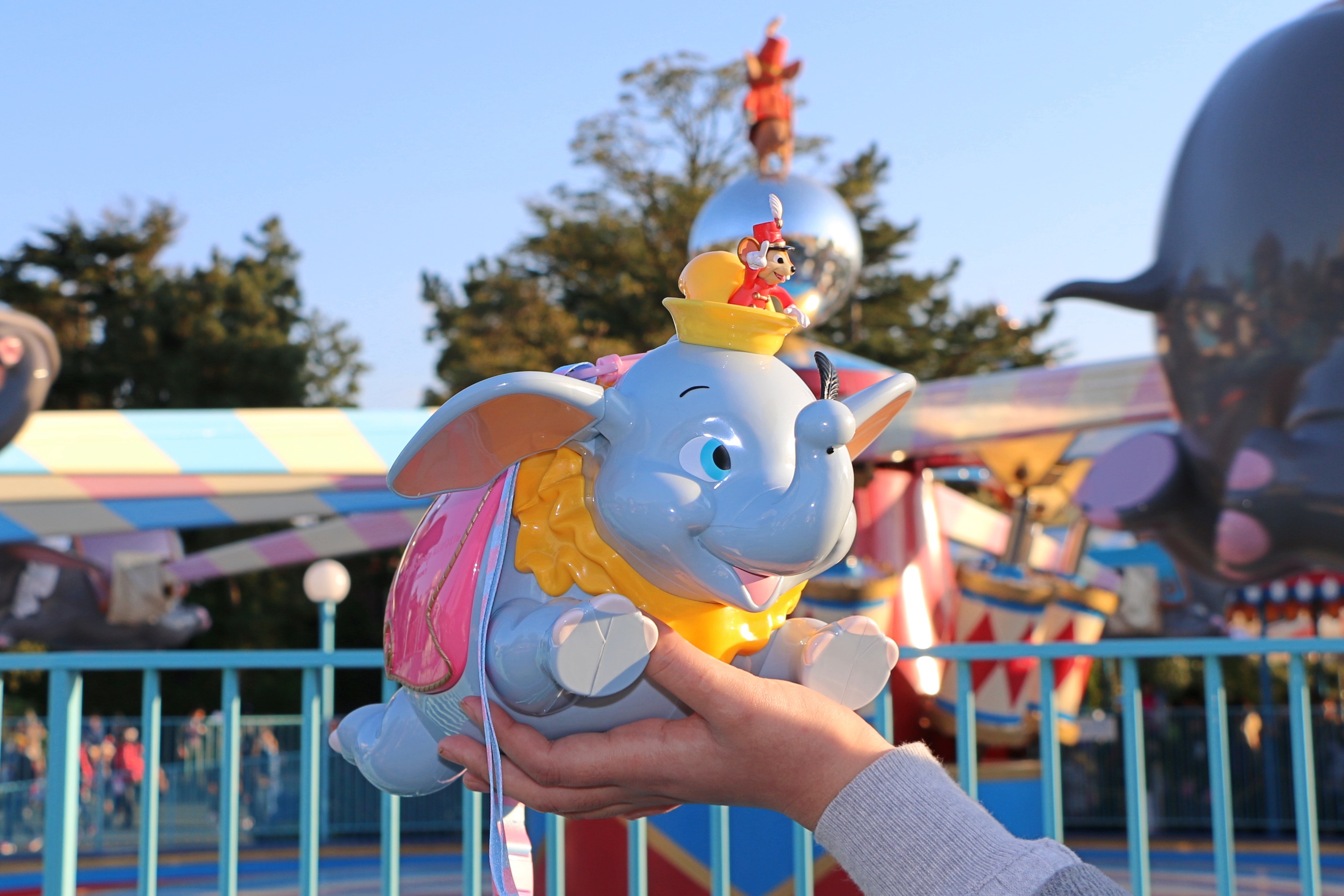 ダンボのポップコーンバケットはこんなにかわいいんです！ ランド限定