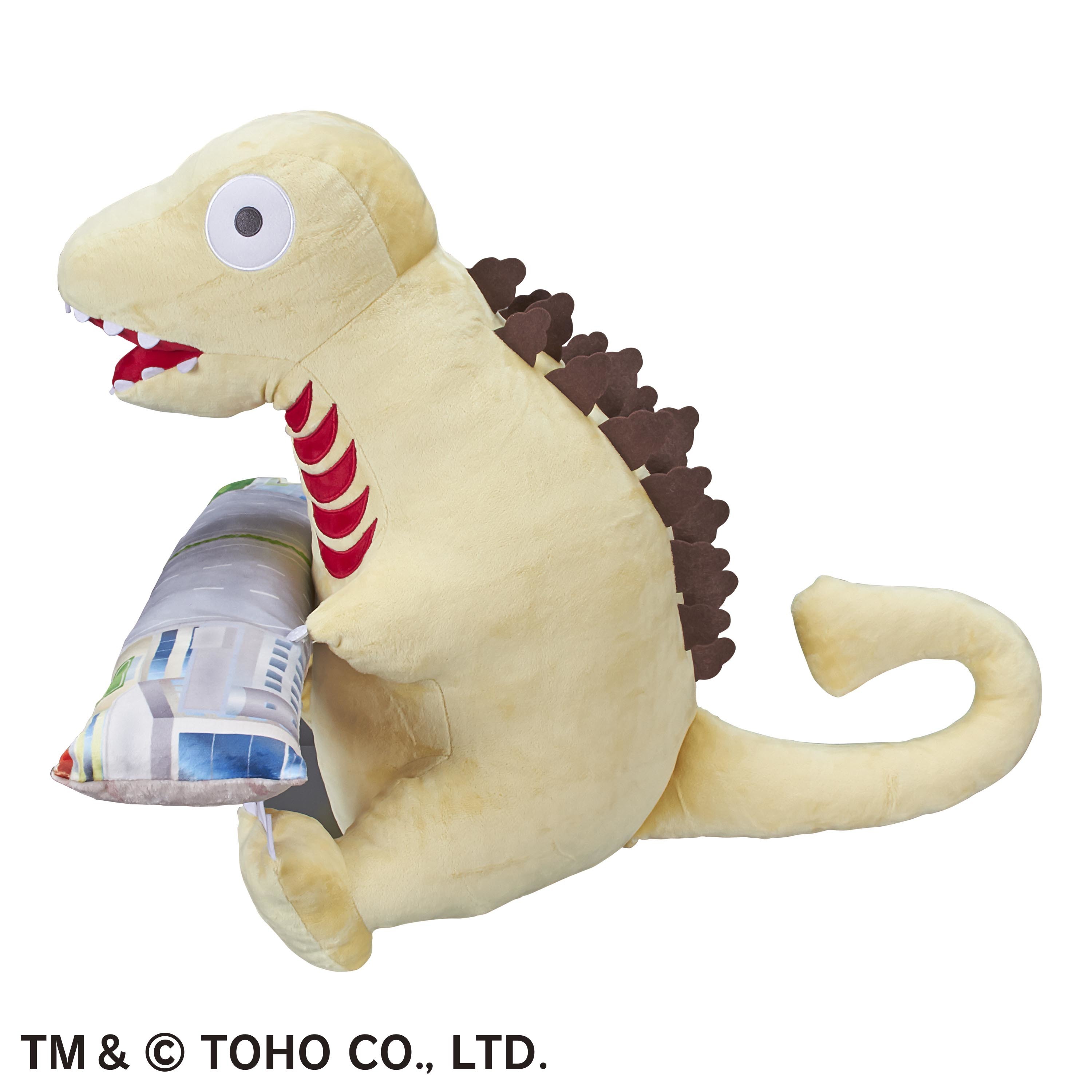 シン・ゴジラ第2形態「蒲田くん」がPCクッションに！ 蒲田の街を再現