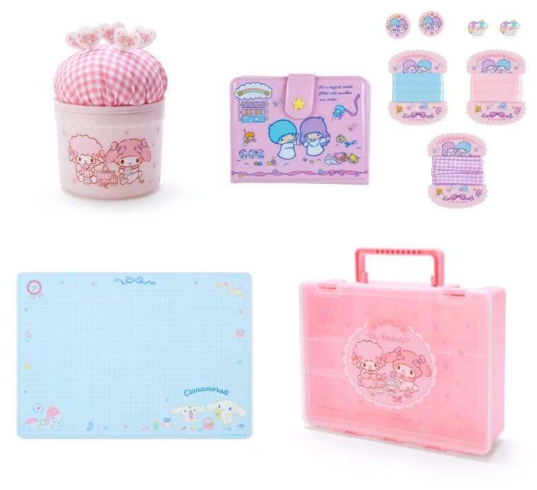 手作り＆DIYグッズがそろう「サンリオ手芸部」が誕生！ お道具箱みたい