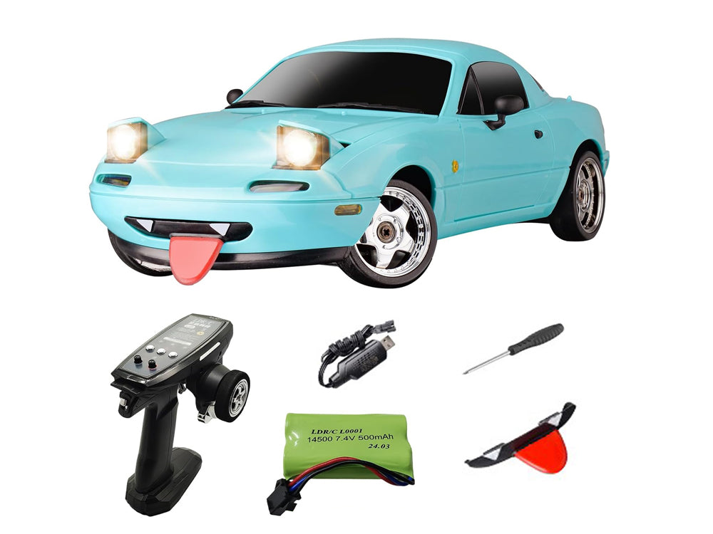 LDR/C 1/18ドリフトラジコンカー LD1804 MX5 RWD後輪駆動 – YOYOHOBBY