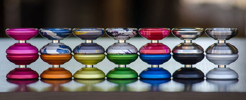 YoYoFactory Genesis+ YoYo, with Hubstacks