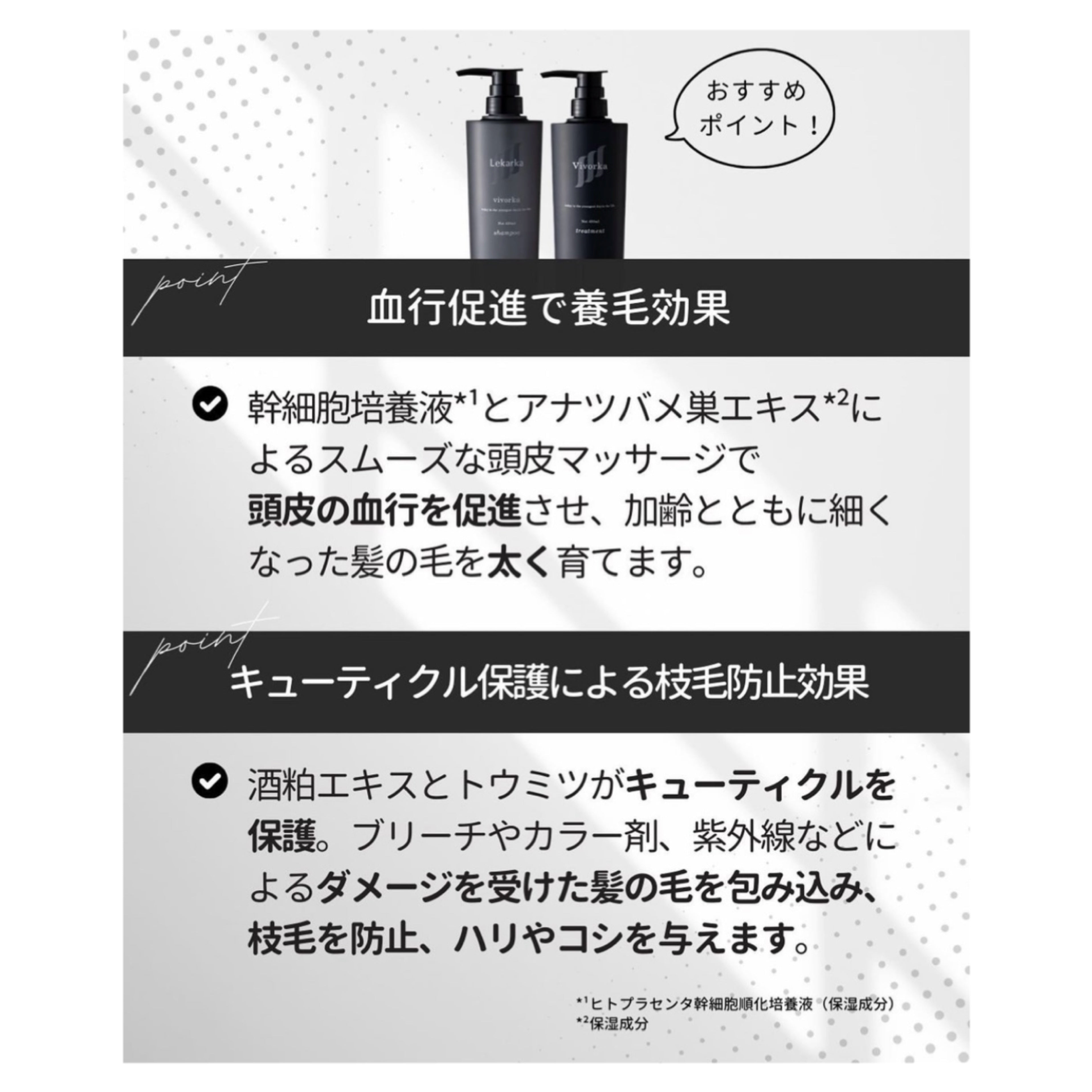 レカルカ Vivorka モイスチャースムージングシャンプー詰め替え用