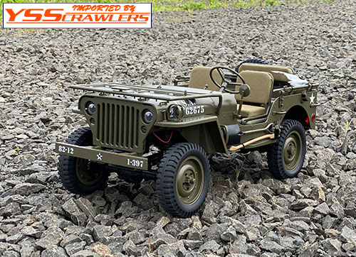 ミリタリージープ Vol.1！ : YSS Crawlers : , RCロッククローリング