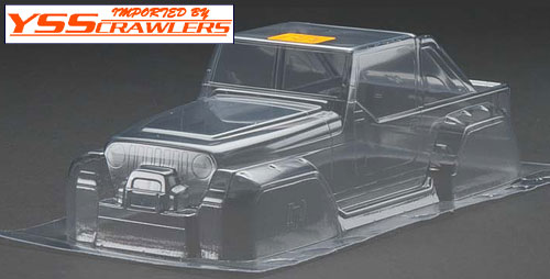 HPI Racing ラングラー ルビコン TJ ジープ 1/16 ボディー [クリアー