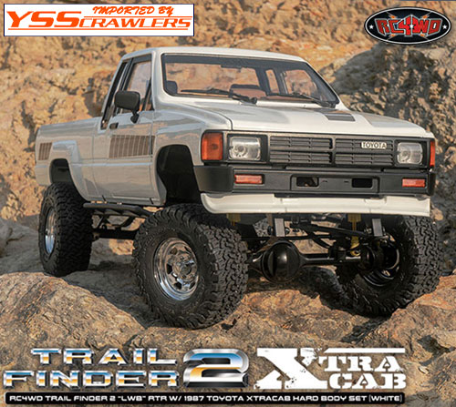 RC4WD TF2 LWB 1987 トヨタ ハイラックス エクストラキャブ！[ホワイト