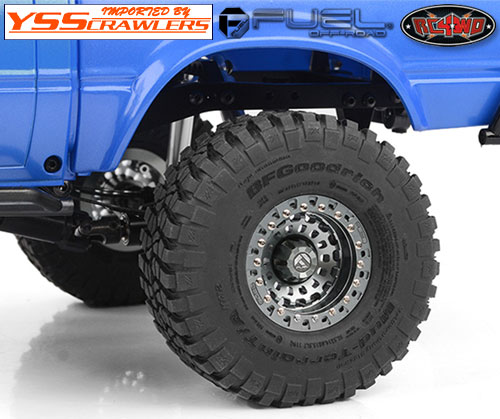 チェーン付き 1.9インチ ビードロック cc02 オフロード タミヤ