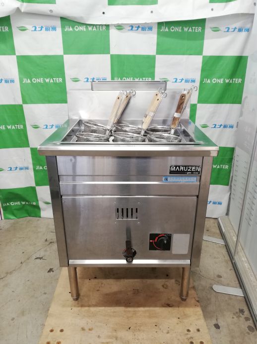 マルゼン ゆで麺機 プロパンガス 6テボ | ユナ厨房