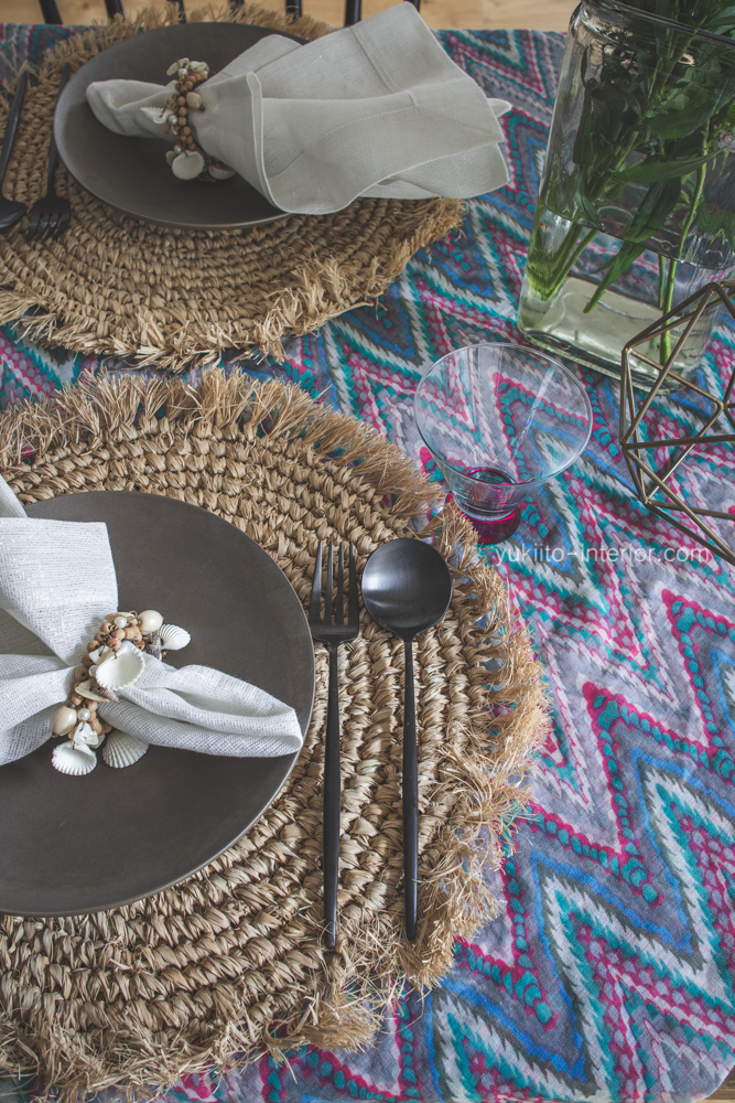 ZARA HOMEのランチョンマットで気軽にテーブルコーディネート