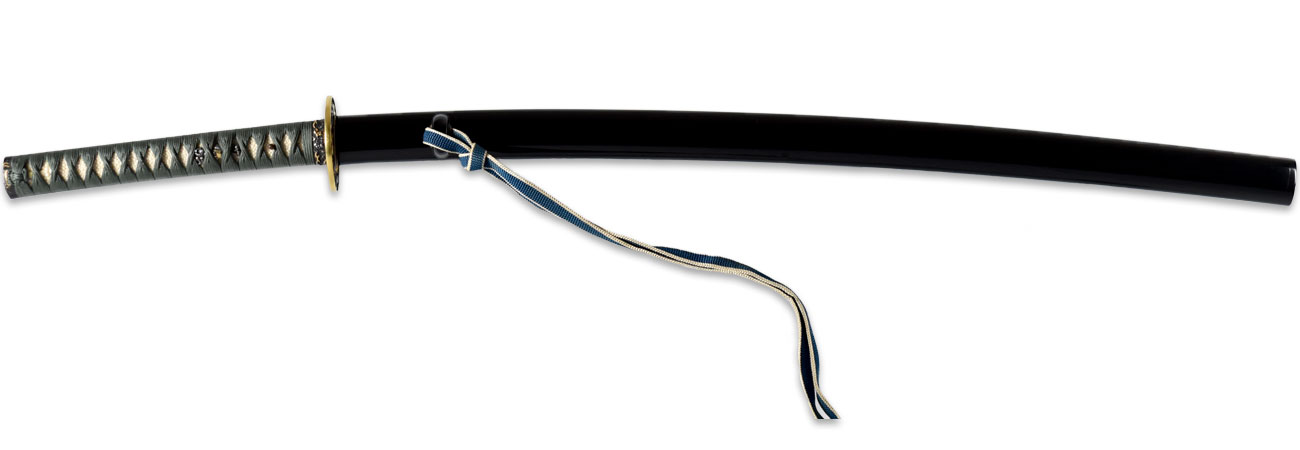 No.01 黒呂色塗鞘打刀拵 | 日本刀・刀剣の販売美術刀剣 優古堂