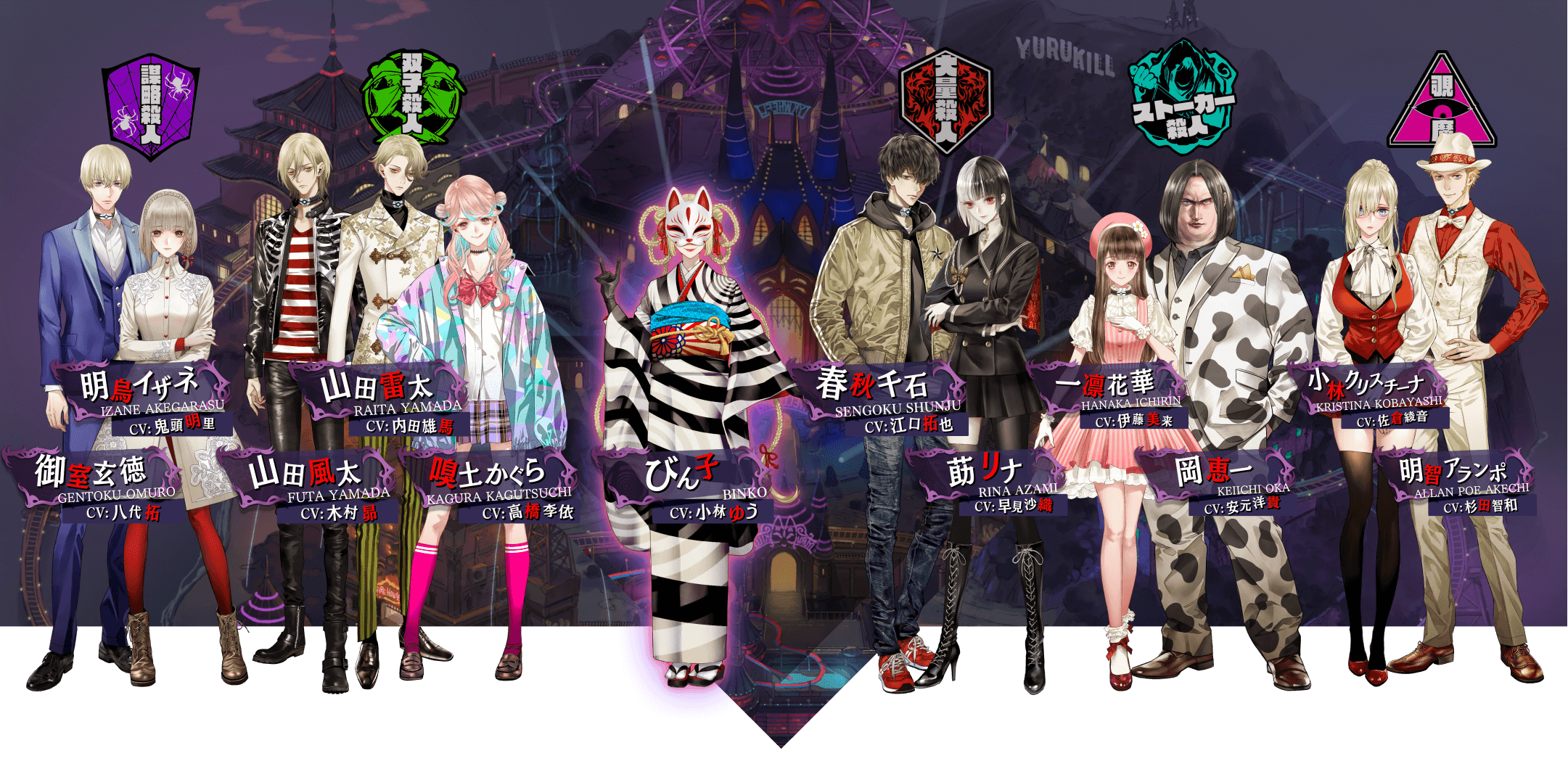 冤罪執行遊戯ユルキル公式サイト