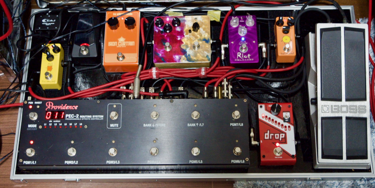 エフェクターボードを組んでみました│Hybrid Hobbys