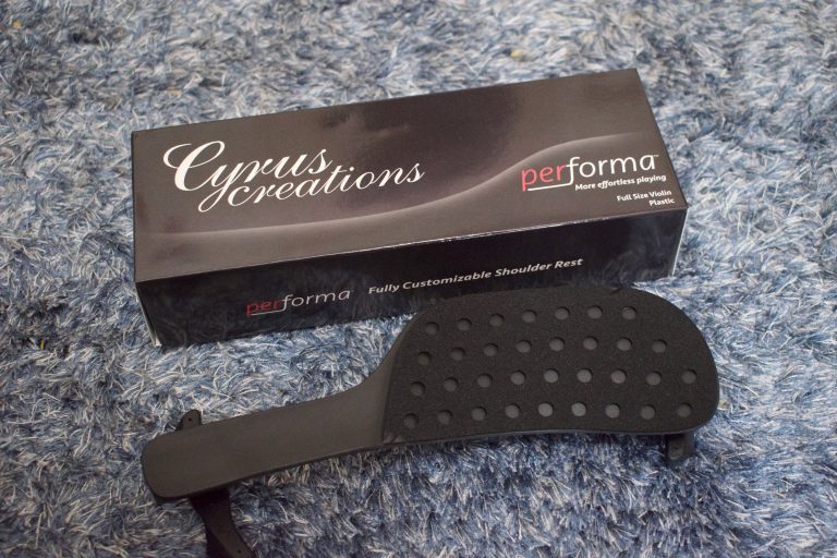 Performa ヴァイオリン肩当てのレビュー : 音の良さに感動＆フィット感