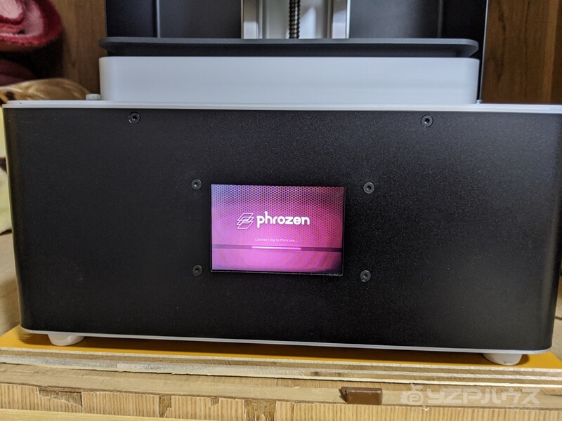 光造形方式3Dプリンタ『Phrozen Shuffle XL』のセットアップをして