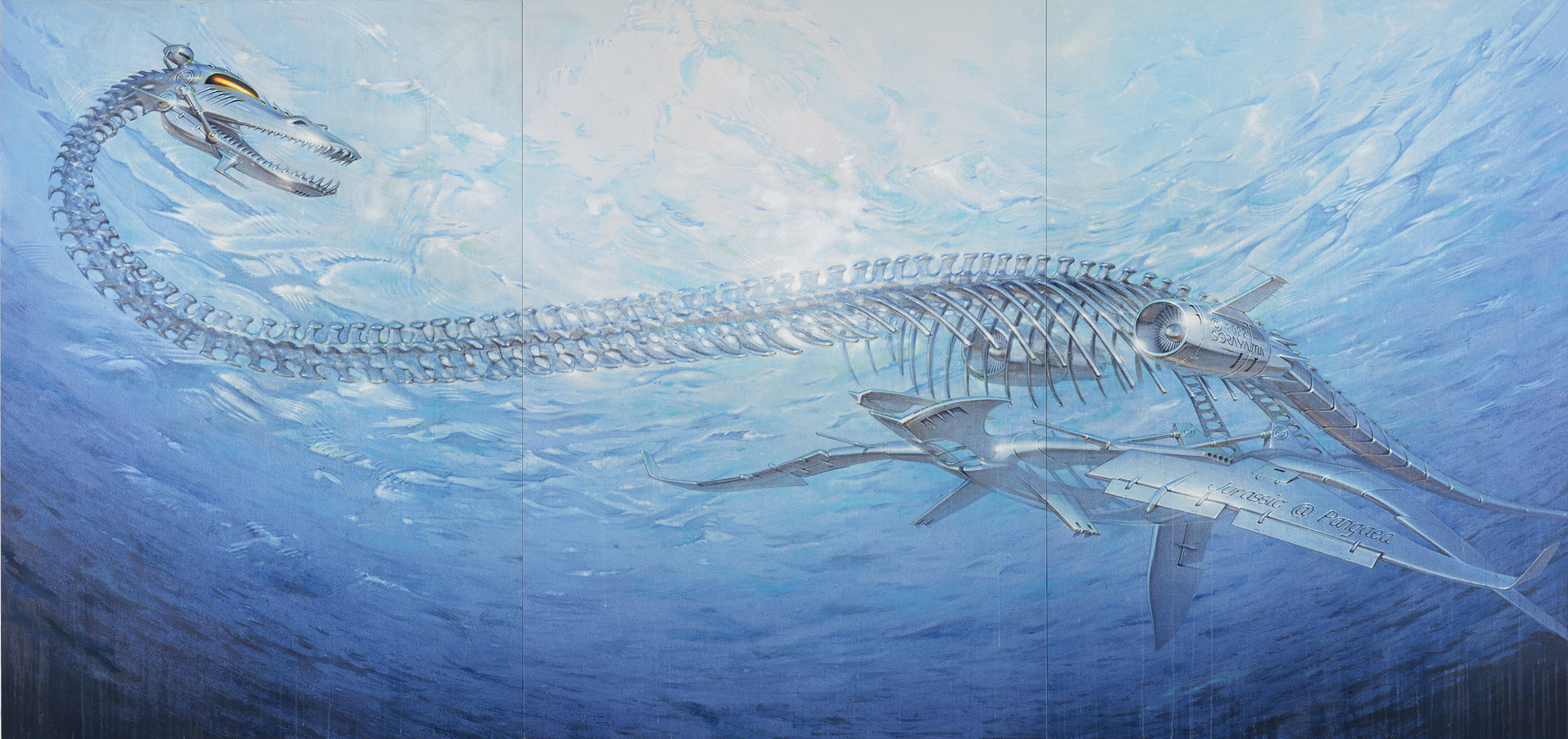 空山基 個展「Space Traveler」原宿、渋谷、中目黒3会場同時開催