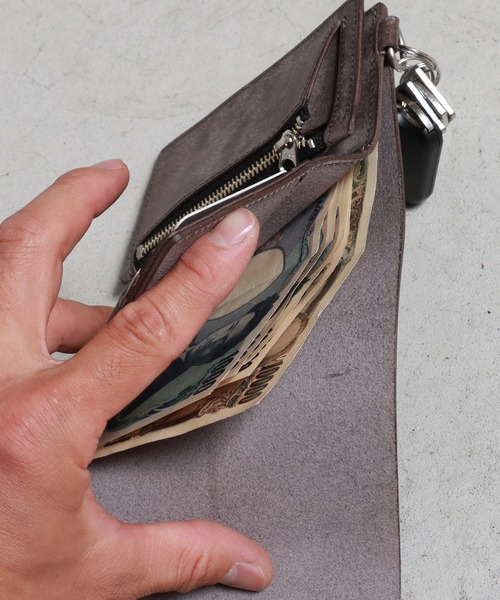 ROTAR（ローター） 財布 Margot leather middle wallet メンズ