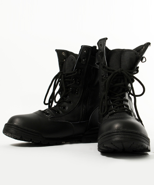 8 ブーツ ミリタリーコンバットブーツ メンズ レディース : ZOZOTOWN