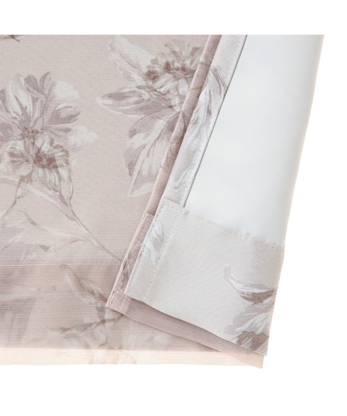 Francfranc（フランフラン） インテリア リリア 二重縫製カーテン