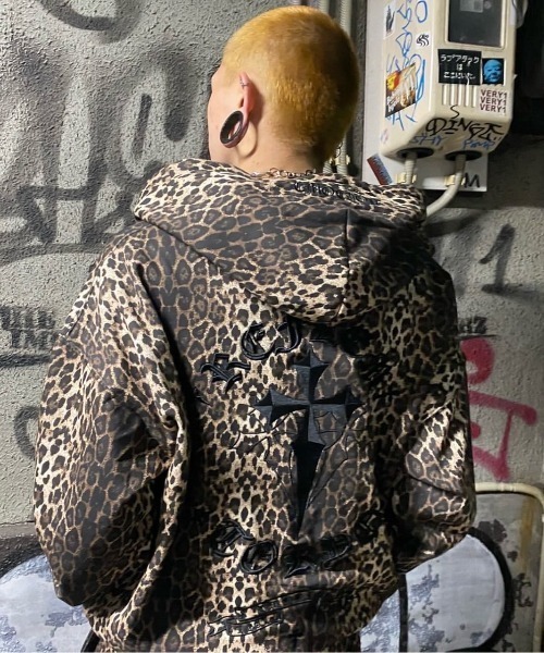 REFLEM（レフレム） パーカー 「REFLEM/レフレム」アニマルクロス刺繍