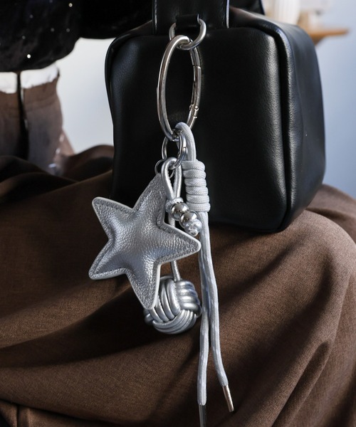 sakishimatokyo チャーム スターモチーフバッグチャーム レディース