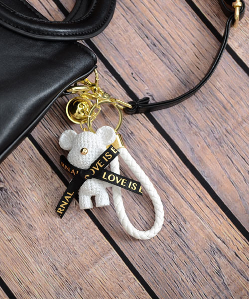 TONE SELECT GOODS キーホルダー 「urge select」テディベア ワッフル