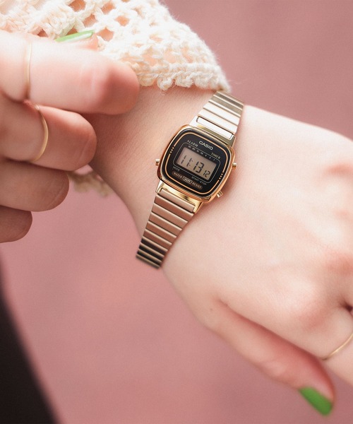 CASIO（カシオ） 腕時計 CASIO / デジタルゴールド ミニ レディース
