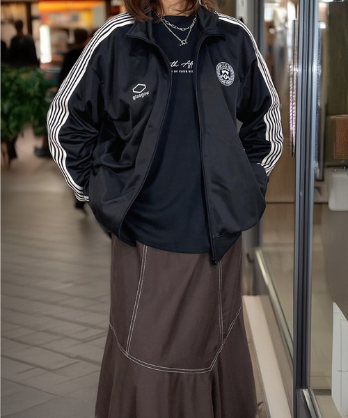 Candlestick ジャージ ショルダー ライン フルジップ トラック