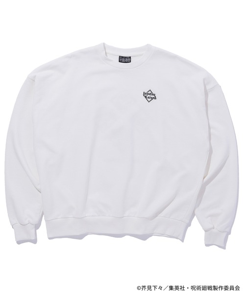 トレーナー スウェット 「呪術廻戦」コラボ オーバーサイズ ロゴアニメ