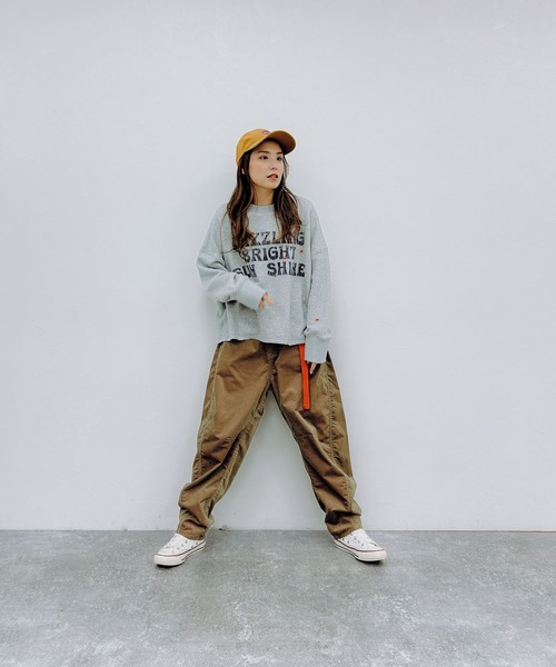 niko and…（ニコアンド） スウェットカットソー MEDIUM グレー