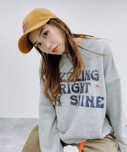 niko and…（ニコアンド） スウェットカットソー MEDIUM グレー