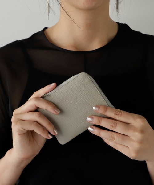 VitaFelice（ヴィータフェリーチェ） 財布 レザーL字ファスナーミニ