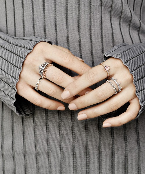 PANDORA（パンドラ） 指輪 リング プリンセス ティアラ クラウン