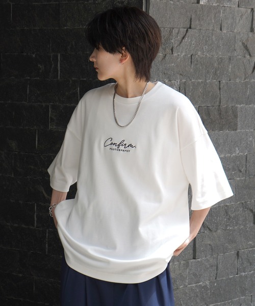 Confirm（コンファーム） tシャツ 25SS ナチュラルドレープ とろみ肌感