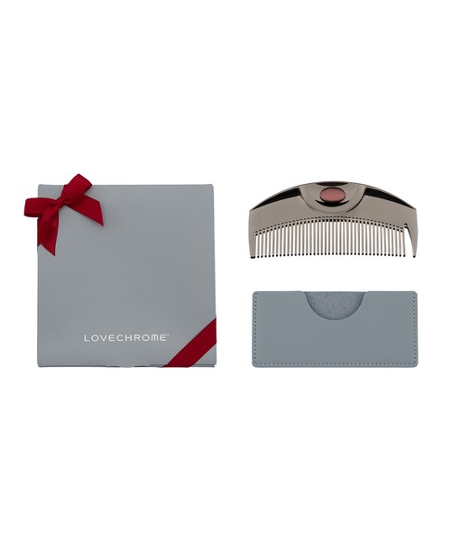 LOVECHROME（ラブクロム） ヘアブラシ PGツキプレミアムブラック