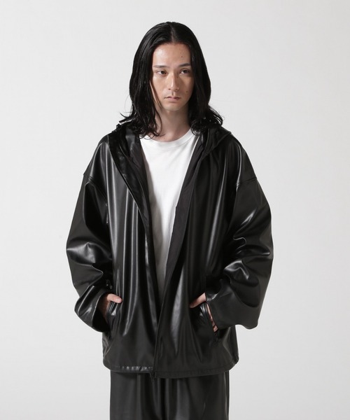 FR(13)NDS（フレンズ） パーカー FR(13)NDS/フレンズ/FAKE LEATHER