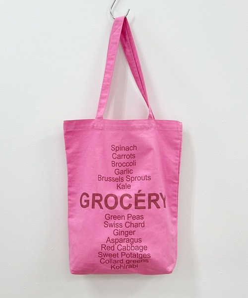 HEILIS（ヘイリス） エコバッグ グロサリーマルシェトートバッグ/ロゴ