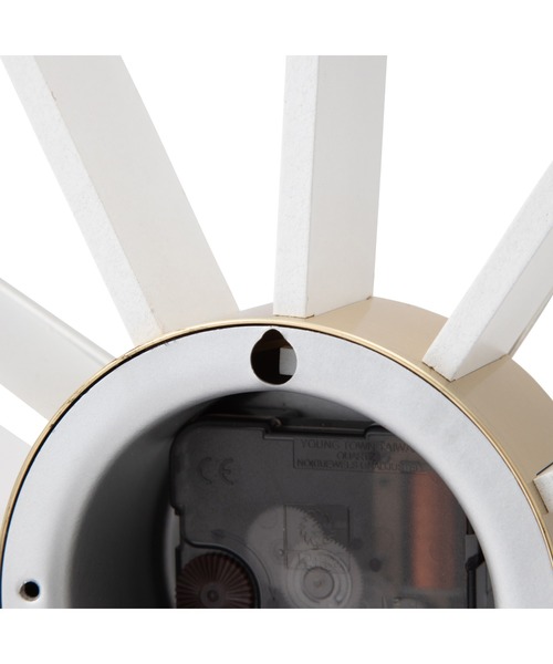 Francfranc（フランフラン） 時計 エモ ウォールクロック ホワイト