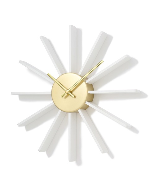 Francfranc（フランフラン） 時計 エモ ウォールクロック ホワイト