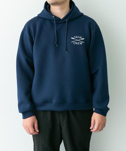 URBAN RESEARCH Sonny Label パーカー カレッジプリントダンボール