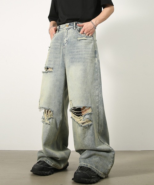 CORPUS TOKYO（コーパス トーキョー） ジーンズ ブリーチ オーバーダイ
